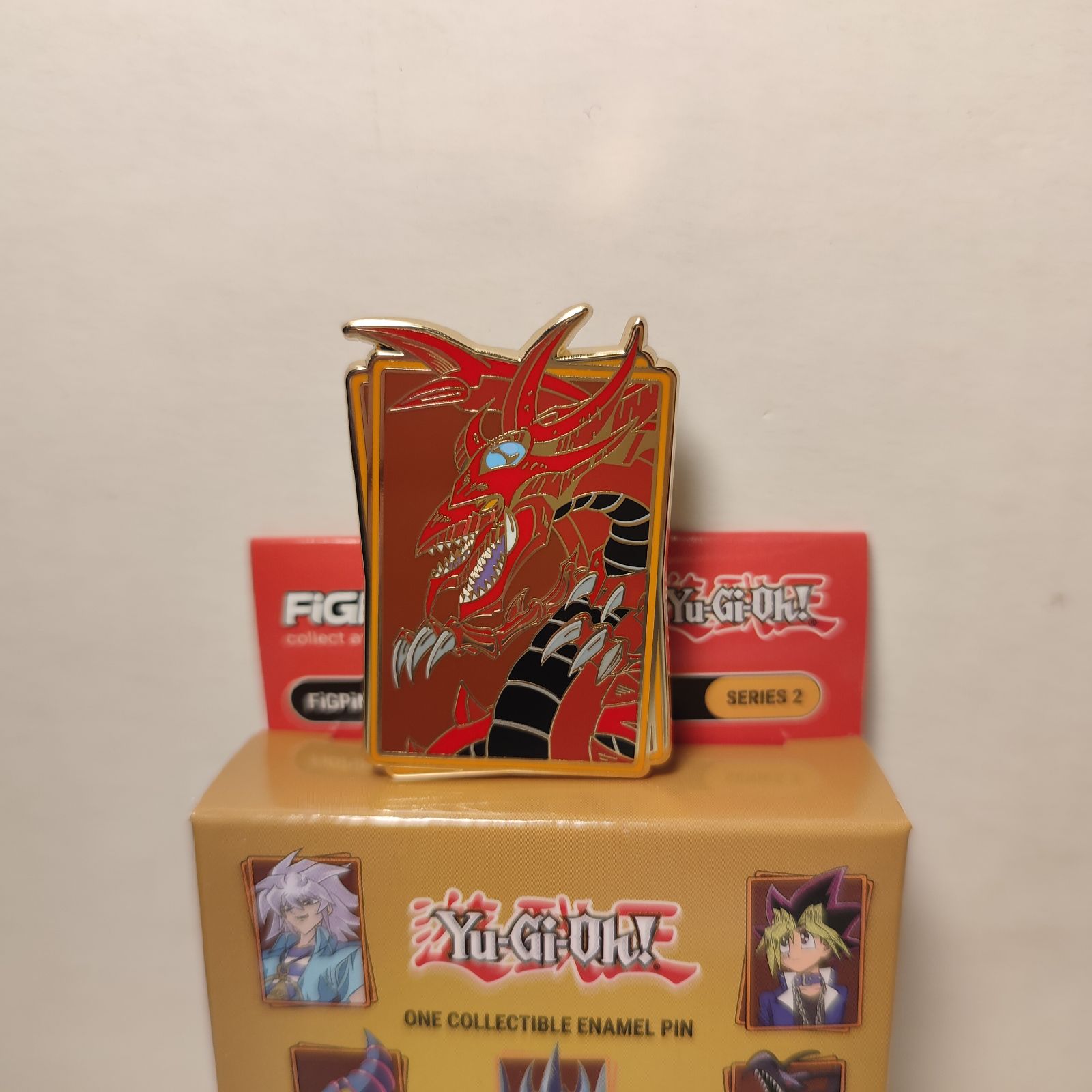 Yugioh Mystery Series 2 Slifer The Sky Dragon Enamel Pin Figpin Y563 Super Rare